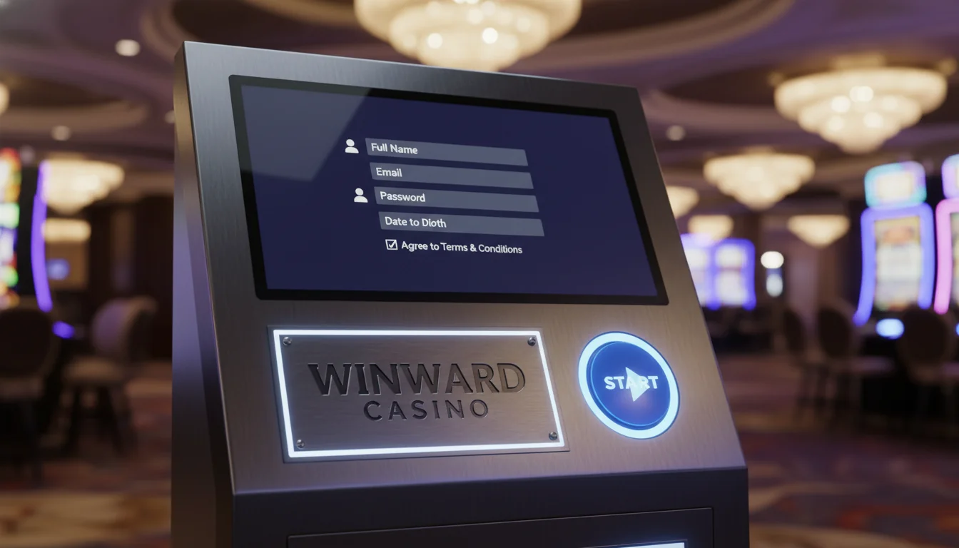 Winward Casino lobby with diverse games